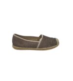 Espadrile dama Rieker 39, material textil, gri