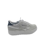 Adidasi barbati  Reebok Club C Double Revenge 40, piele, imitatie de piele, gri