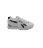 Adidasi barbati  Reebok Glide Ripple Clip 40, imitatie de piele, alb albastru