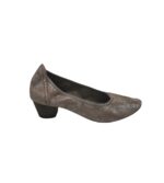 Pantofi dama Soft Line 41, material textil, maro
