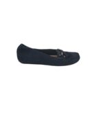 Mocasini dama H&A 40, material textil, bleumarin