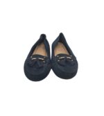 Mocasini dama H&A 40, material textil, bleumarin - imagine 3