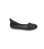 Balerini dama Pavers 37, piele, negru