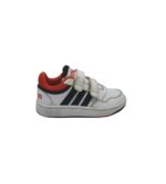 Adidasi copii Adidas 33, imitație de piele, alb