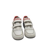 Adidasi copii Adidas 33, imitație de piele, alb - imagine 3