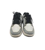 Adidasi barbati Adidasi 43, imitație de piele, alb gri - imagine 3