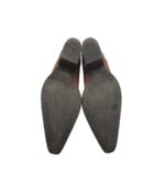 Botine dama Find 36, imitație de piele, piele,  maro - imagine 5