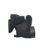 Botine dama Footglove 36, piele intoarsa, negru - imagine 4