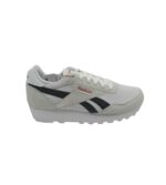 Adidasi barbati Reebok Rewind Run 42,  imitatie de piele, material textil, alb gri