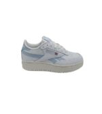 Adidasi dama Reebok Club C Double Revenge 38, piele; imitatie de piele; alb alabstru