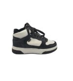 Adidasi dama 36, imitatie de piele, alb negru