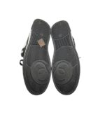 Adidasi dama 36, imitatie de piele, alb negru - imagine 5