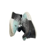 Adidasi barbati Fashion 40, imitatie de piele, albastru gri - imagine 4