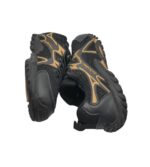 Adidasi barbati 43, imitație de piele, material textil, negru - imagine 4