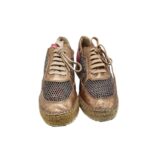 Espadrile dama Vidorreta 41, material textil, piele, multicolor - imagine 3