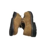 Pantofi dama Country 40, piele intoarsa, maro - imagine 4