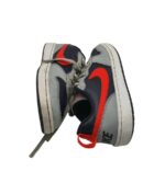 Adidasi dama  Nike 37, imitație de piele, gri negru - imagine 4