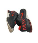 Adidasi barbati Nike 42, imitație de piele, material textil, negru - imagine 4