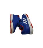 Adidasi copii Adidas 29, imitație de piele, albastru - imagine 4