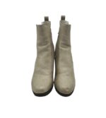 Botine dama Never 2 hot 39, imitatie de piele, gri, căptusite - imagine 3