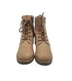 Ghete dama Landrover 39, imitație de piele, maro, captusite - imagine 3