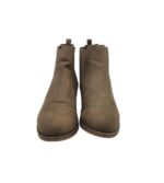 Botine dama M&S 39, imitație de piele, maro - imagine 3