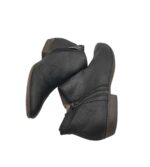 Botine dama Tamaris 39, imitație de piele, negru - imagine 4