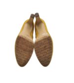 Botine dama Tamaris 39, material textil, galben - imagine 5