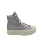 Tenisi dama Converse Ctas Lift Hi 36.5, material textil, gri
