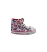 Tenisi copii Converse Ctas Lift V1 Hi 24, material textil, roz