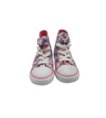Tenisi copii Converse Ctas Lift V1 Hi 24, material textil, roz - imagine 3