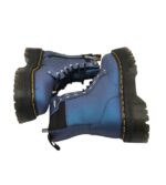 Ghete dama Dr.Martens Pull up Shift 36, piele, albastru - imagine 4