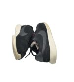 Adidasi dama Nike 36, piele intoarsa, negru - imagine 4