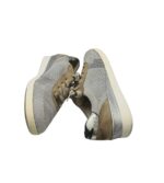 Adidasi dama Luftpolster 37.5, material textil, piele intoarsa, gri - imagine 4