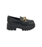 Mocasini dama Catwalk 41, imitatie de piele, negru