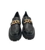 Mocasini dama Catwalk 41, imitatie de piele, negru - imagine 3