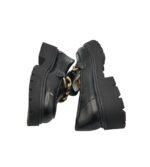 Mocasini dama Catwalk 41, imitatie de piele, negru - imagine 4