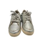 Adidasi dama 42, imitatie de piele, gri - imagine 3