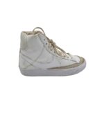 Tenisi  dama NIke 38, piele, piele intoarsa, alb