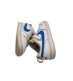 Adidasi copii Nike 35, imitatie de piele, alb - imagine 4