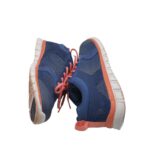 Adidasi dama Vty 38, imitatie de piele, material textil, albastru - imagine 4