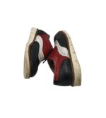 Pantofi dama 38, piele, negru rosu - imagine 4