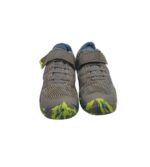 Adidasi copii Superfit 35, material textil, imitatie de piele, gri - imagine 3