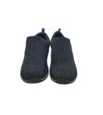 Adidasi barbati Land 'End 40, piele intoarsa, bleumarin - imagine 3