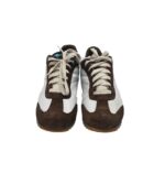 Adidasi barbati Kangaroos 40, piele, piele intoarsa, alb maro - imagine 3