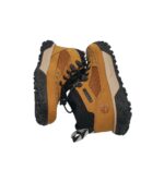 Ghete copii Timberland Greenstride Motion 6  31, piele, material textil, maro - imagine 4