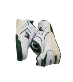 Adidasi dama Diadora, 40, imitație de piele, piele, alb verde - imagine 4