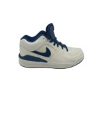 Adidasi dama Nike Jordan Stadium 90 39, imitatie de piele, material textil, alb