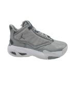 Adidasi barbati Jordan Max Aura 4,  47.5, piele, imitatie de piele, gri