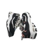 Adidasi dama Skechers D'lites 36,  imitatie de  piele, material textil, negru - imagine 4